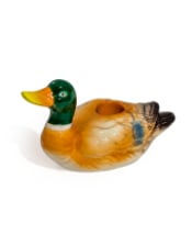 Thumbnail: Mallard Duck Ceramic Candle Holder