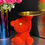 Thumbnail: Rose Teddy Bear Butler /Trinket Dish / Sweets Holder / Tip Pot