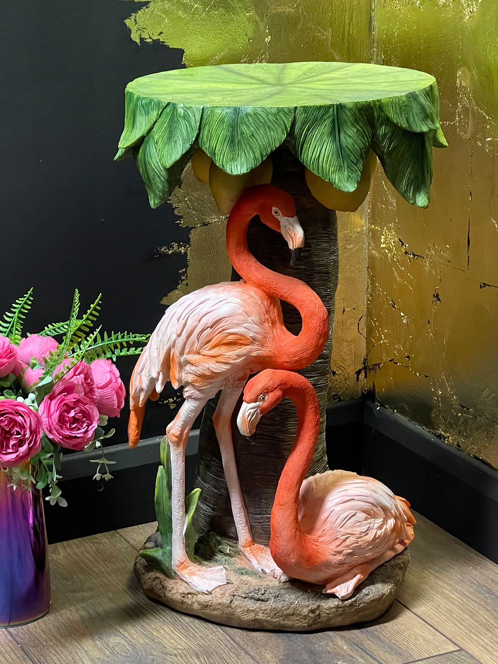 Amazing Flamingo Side Table 52 cm