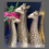 Thumbnail: Gold and Black Giraffe Head 3 sizes