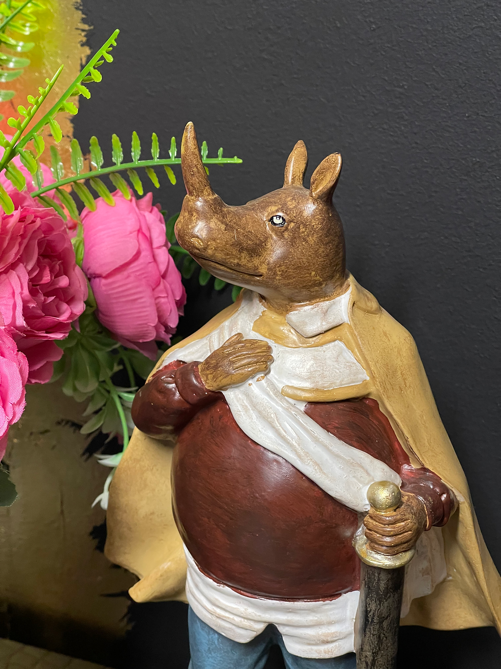 Thumbnail: Rhino Gentry Ornament 30cm