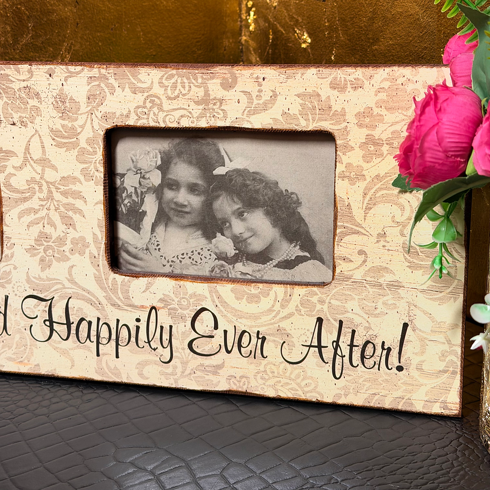 Thumbnail: And They Lived Happily Ever After Wall Photo Frame 