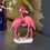 Thumbnail: Pink Gloss Flamingo and Baby or Hugging Flamingos Ornament 