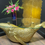Thumbnail: Stunning Gold Whale Coffee Table with Glass Top