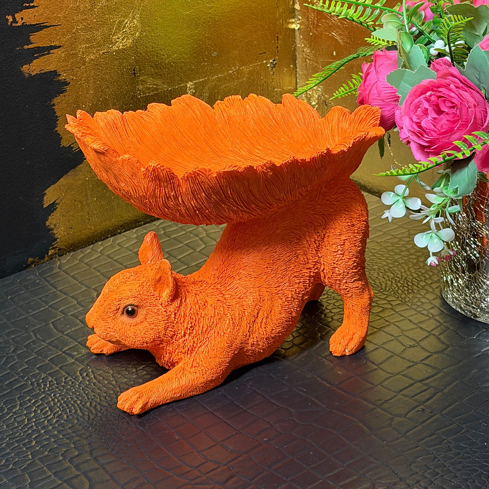 Thumbnail: Atomic Orange Squirrel Storage Bowl