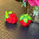 Thumbnail: Ceramic Strawberry Salt and Pepper Pots