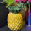 Thumbnail: Ceramic Pineapple Stem Vase 17cm