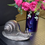 Thumbnail: Metal Silver Snail Ornament 22cm