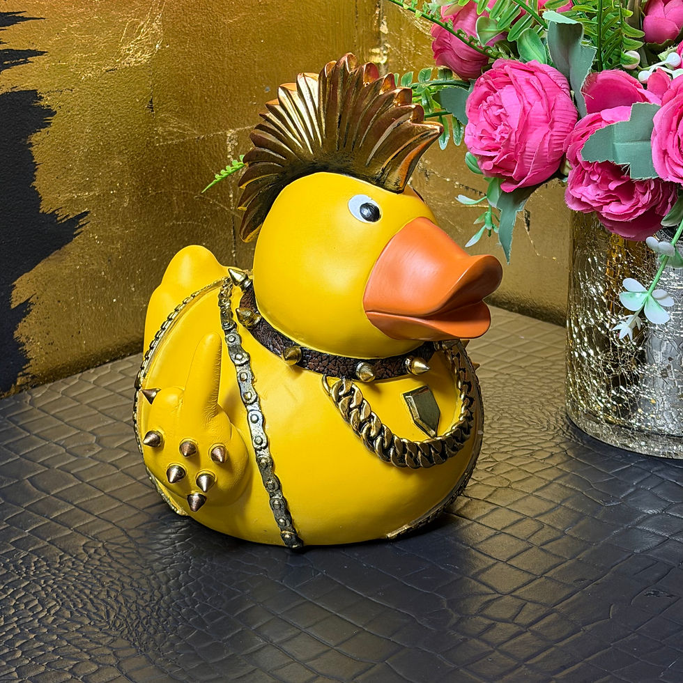 Thumbnail: Punk "Rubber Rocker" Duck