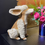 Thumbnail: Sitting Poodle Large Ornament 33 cm