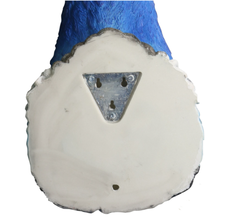 Thumbnail: Stunning Male Peacock Head Wall Art 68cm