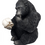 Thumbnail: Gorilla with Skull Ornament 16cm