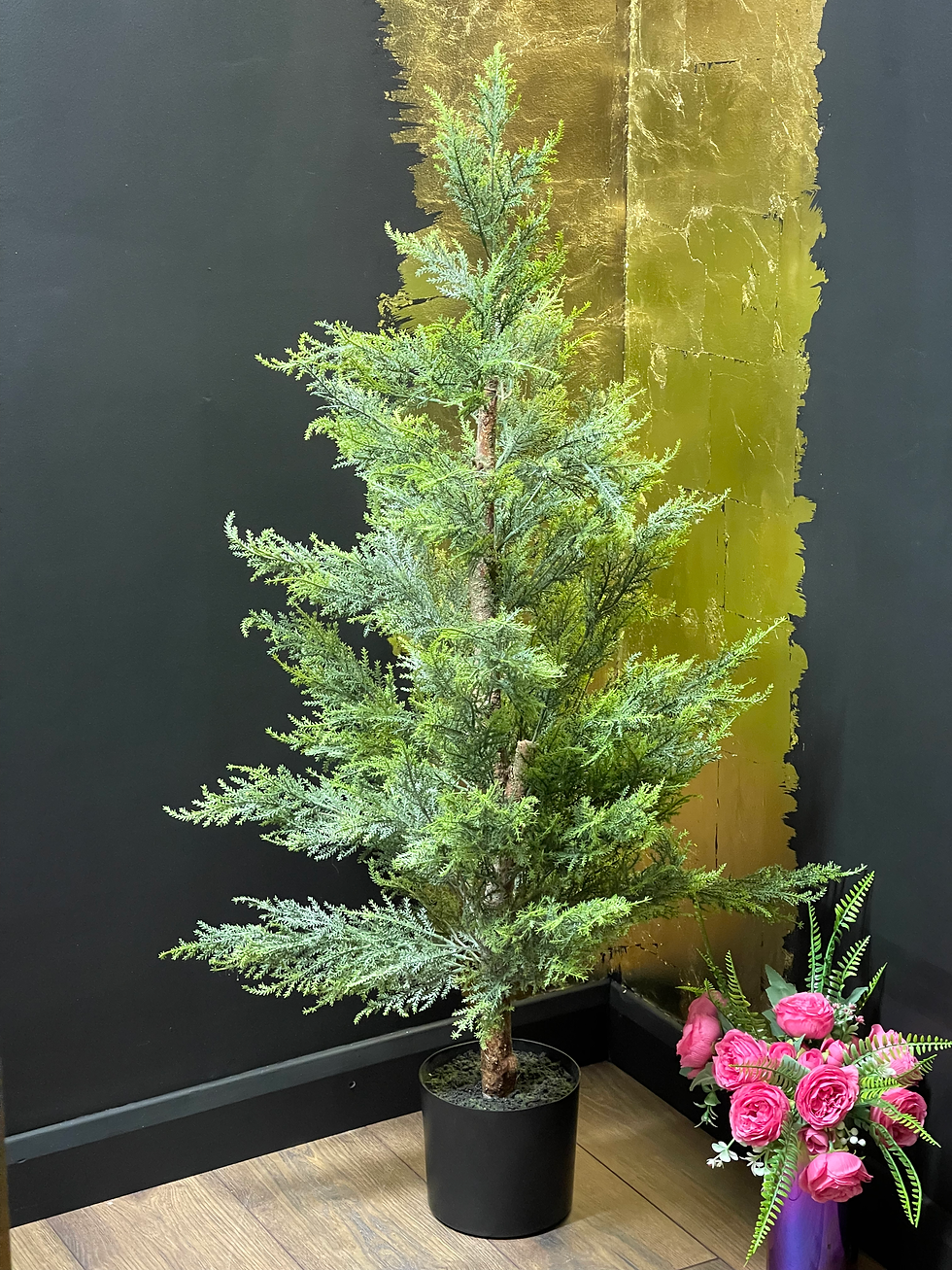 Thumbnail: Large Potted Conifer Tree 120cm