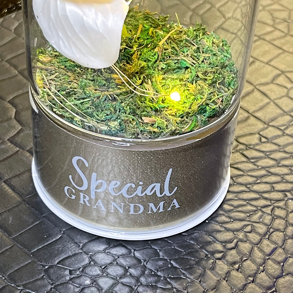 Thumbnail: Special Grandma Tube Orchid Flowers & LED Light