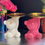 Thumbnail: Rose Teddy Bear Butler /Trinket Dish / Sweets Holder / Tip Pot