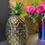 Thumbnail: Large Gold Ceramic Pineapple Storage Jar 30cm