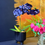 Thumbnail: Artificial Black Orchid in Black Ceramic Pot 42cm