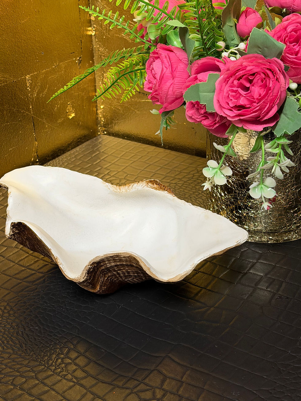 Thumbnail: Clam Shell Jewellery / Storage Bowl 26cm