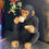 Thumbnail: Monkey Chimp Drinking Tea Ornament Funny Cheeky Chimp Resin Figure 18cm