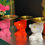 Thumbnail: Rose Teddy Bear Butler /Trinket Dish / Sweets Holder / Tip Pot
