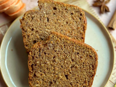 Zoete aardappel cake 