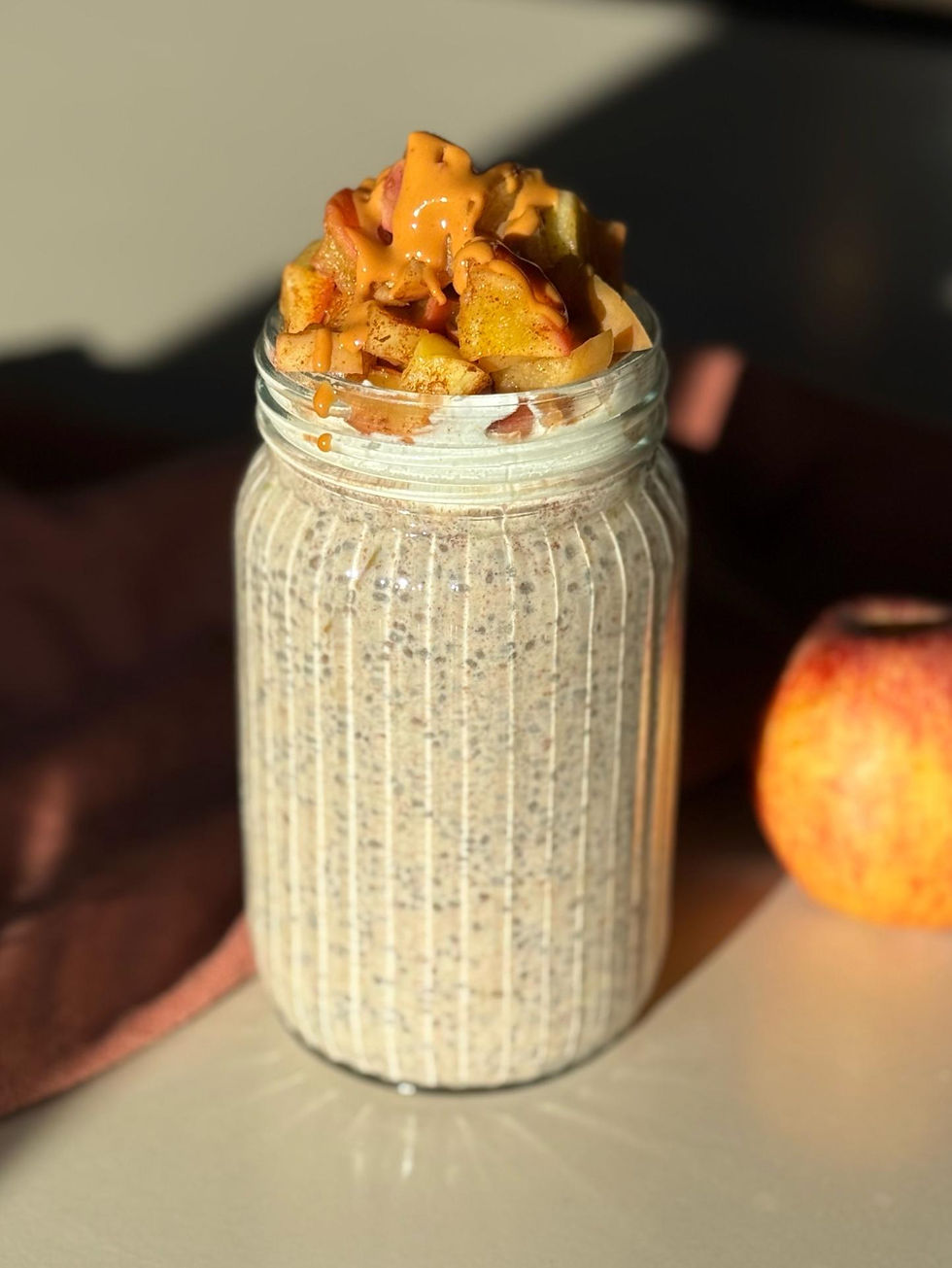 appeltaart chiapudding