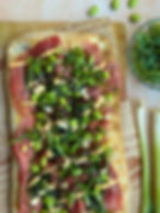 pinsa carpaccio