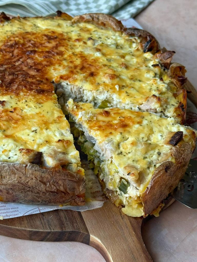potato crust quiche