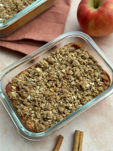 apple crumble cottage cheesecake 