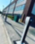 Electric vehicle charging point installation