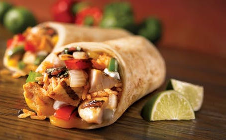 Mango Chicken Wrap