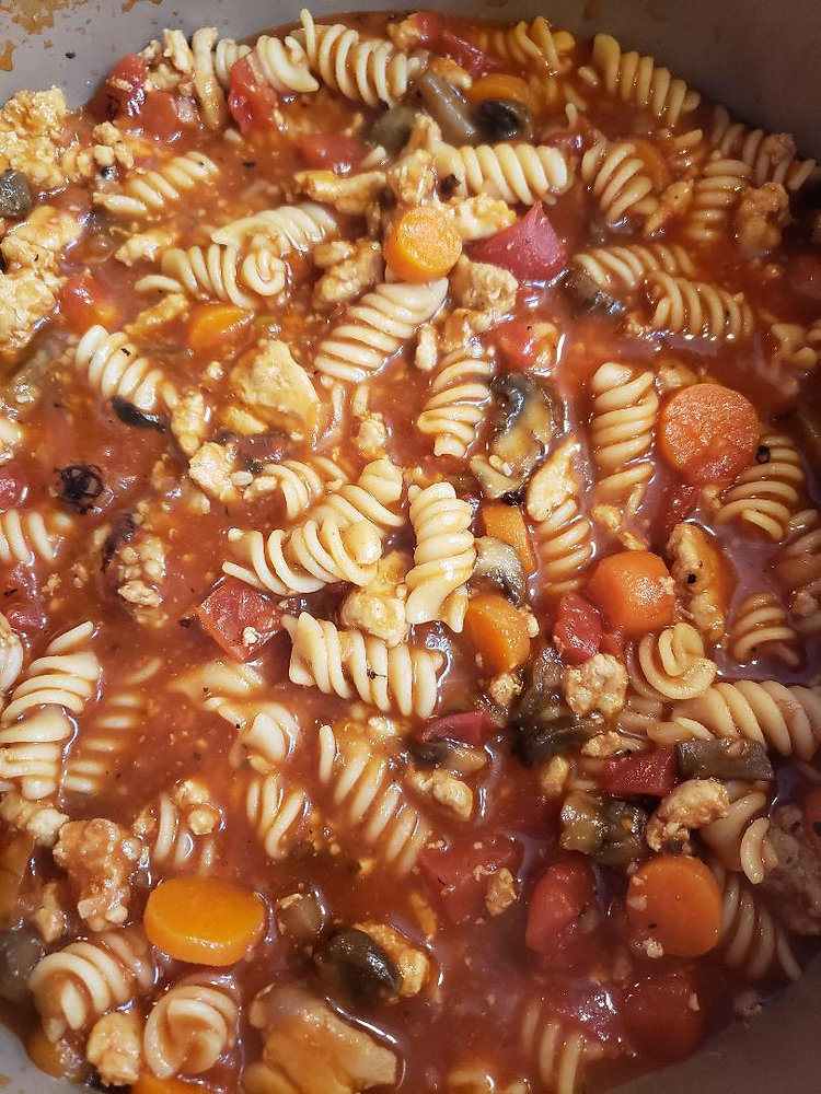 Turkey Sloppy Joe Pasta