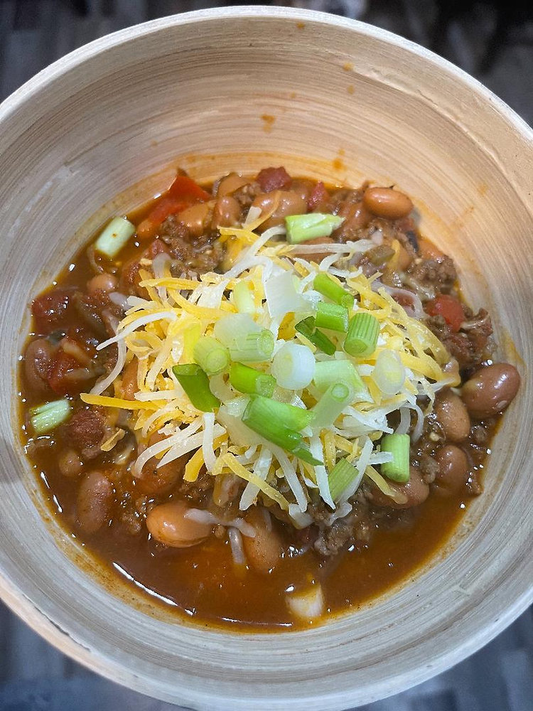 Bacon Cheeseburger Chili