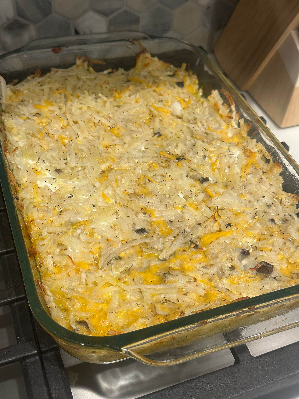 Cheesy Hashbrown Csseroole