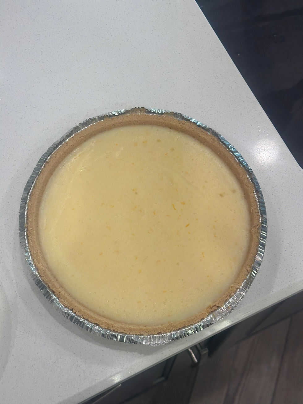 No Bake Orange Lemon Pie