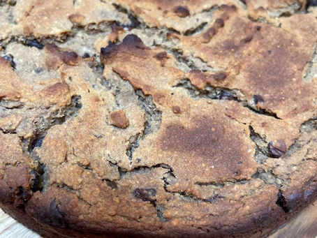 Deep Dish Chocolate Chip Cookie Pie