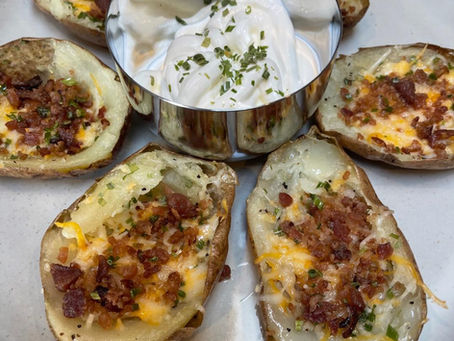 Air Fried Potato Skins