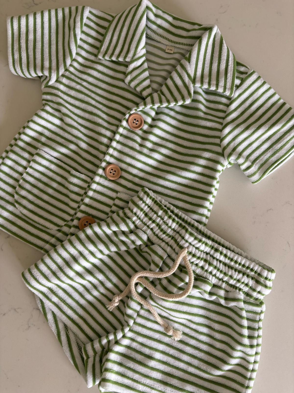 The Matcha Towelling Set (IN STOCK)