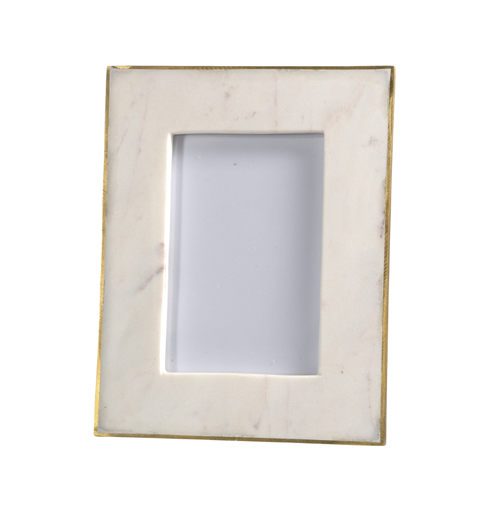 Brass and Marble Frame