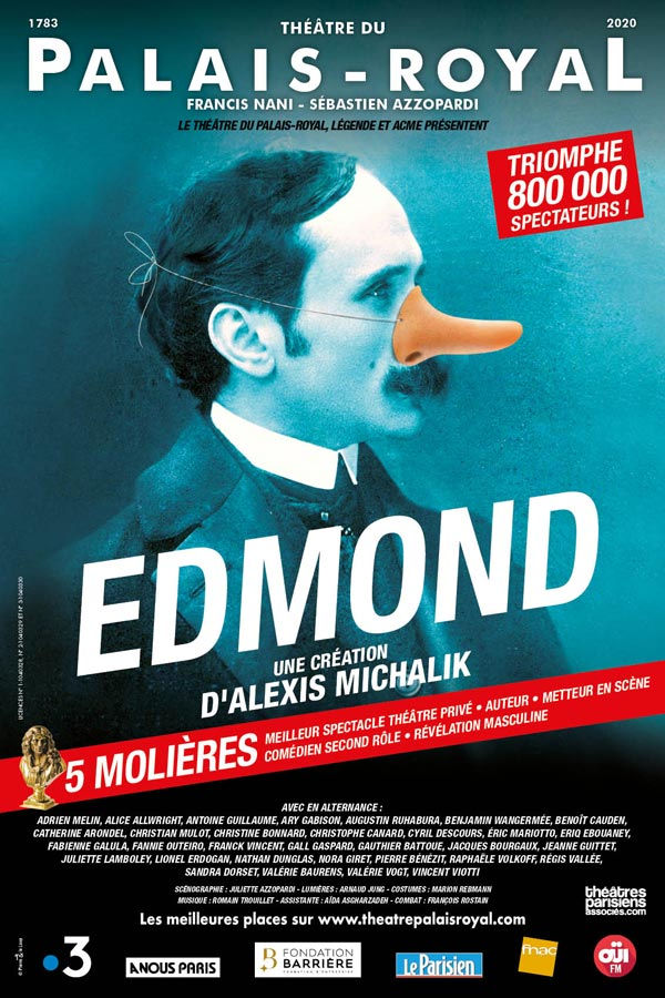 EDMOND - Théâtre du Palais Royal