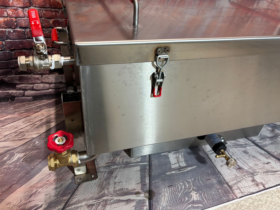 Thumbnail: LARGE HYBRID  (GAS & ELECTRIC) OVEN CLEANING DIP TANK