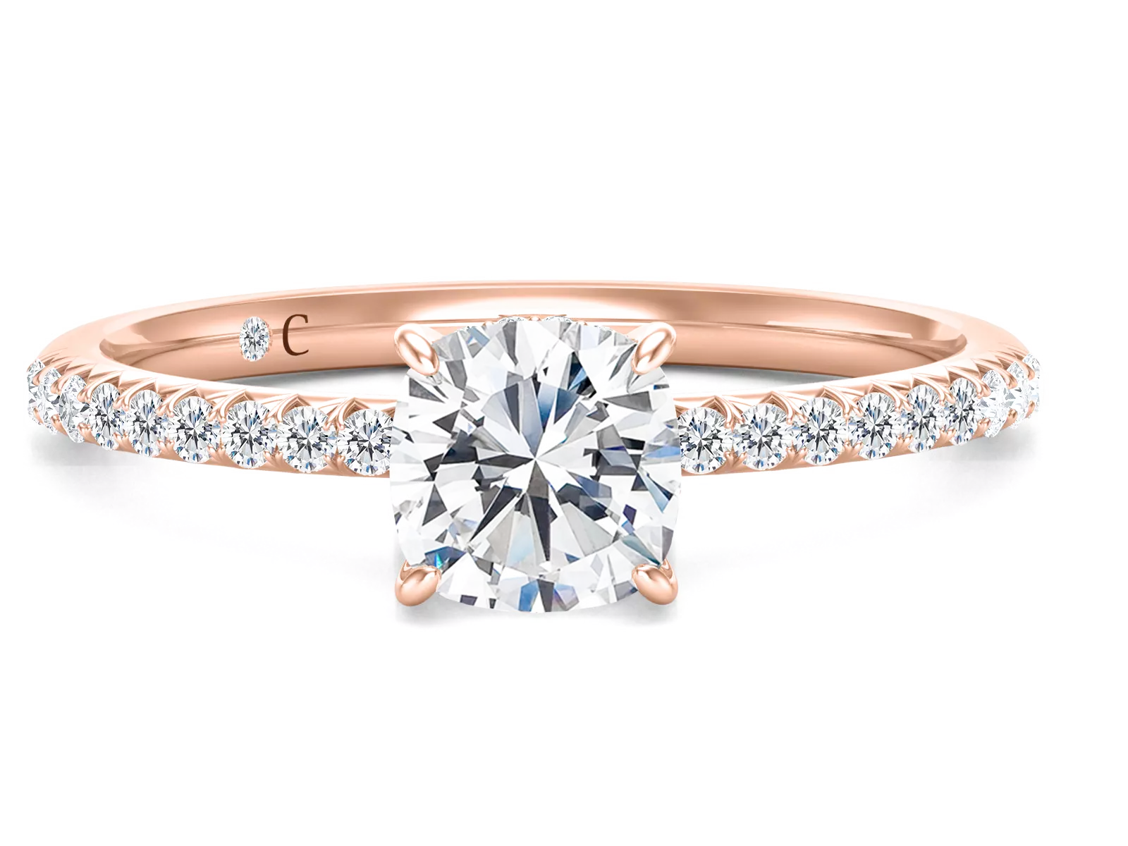 Cushion Brilliant, Lilly Lato (0.68ctw)