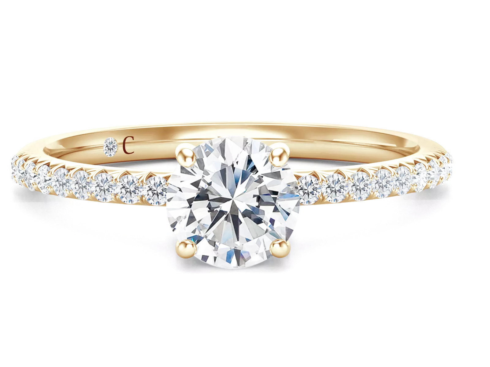 Round Brilliant, New York Classic Lato (0.68ctw)