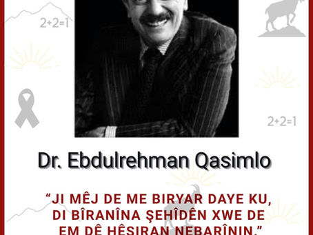 Dr. Ebdulrehman Qasimlo (1930–1989)