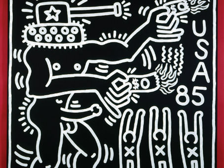 No MA('a)M! - Keith Haring's Political Line at MAM, Paris