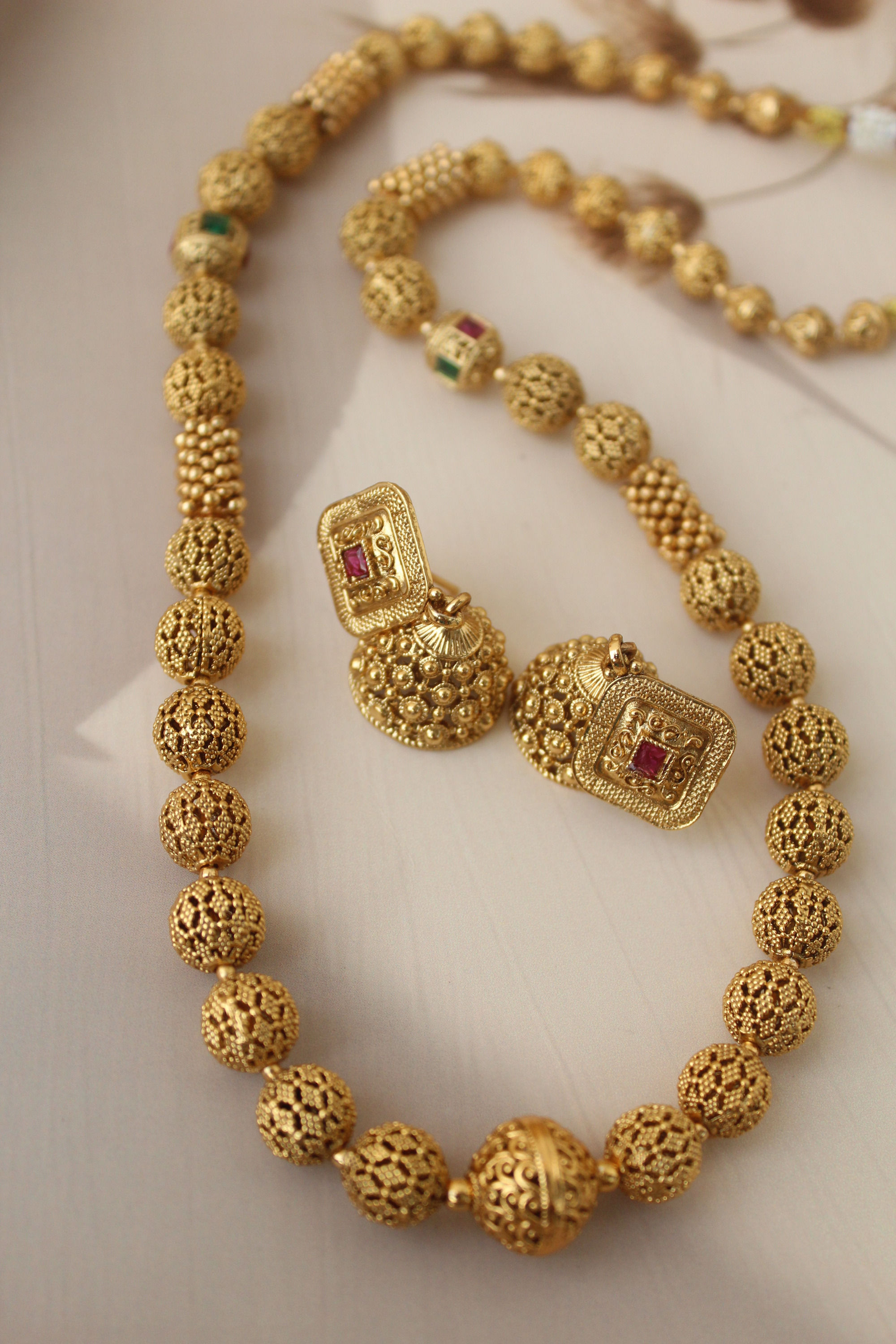 Classic Antique Beaded Haram Set