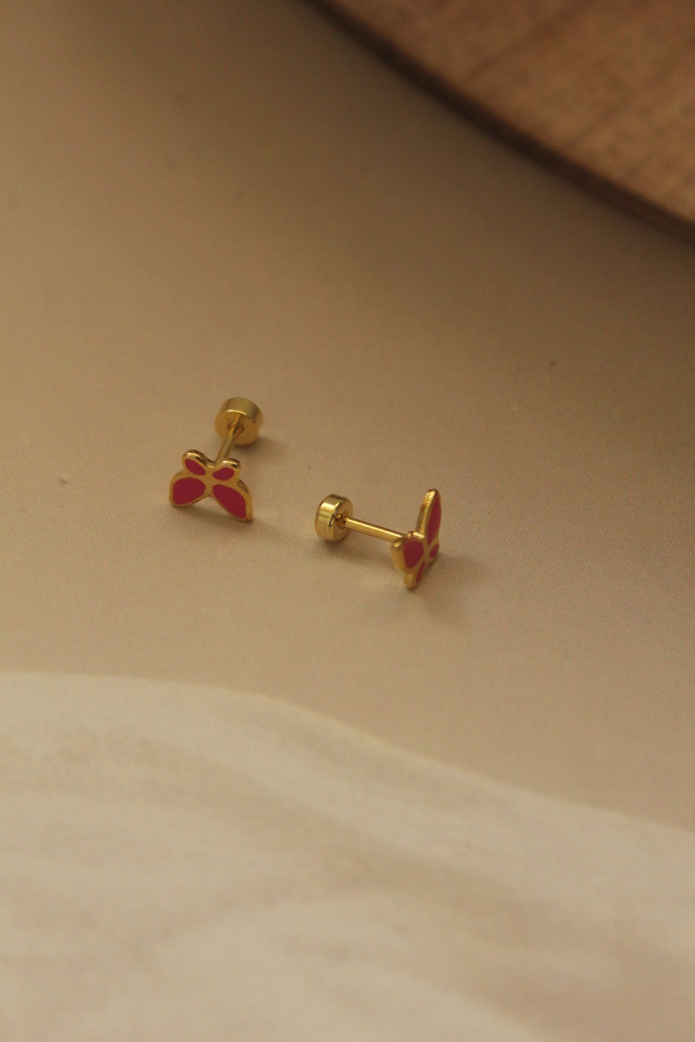 Thumbnail: Flutter Butterfly Stud Earrings