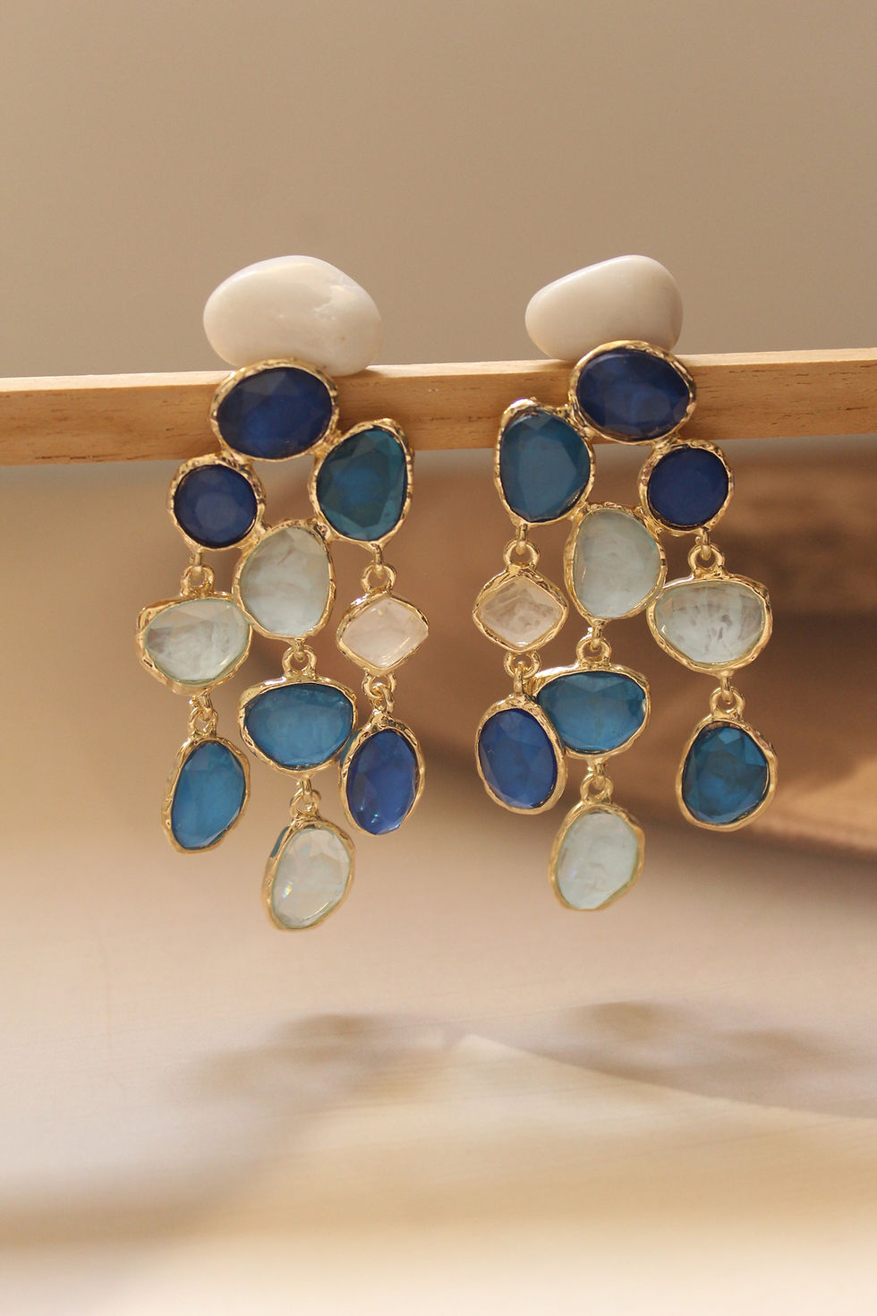 Thumbnail: Luxe Cluster Statement Earrings