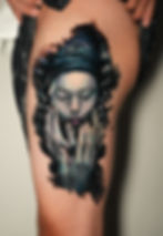 Tattoo done by Khrystyna
