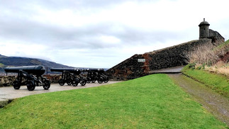 Prince Regent's battery at Dumbarton Castle